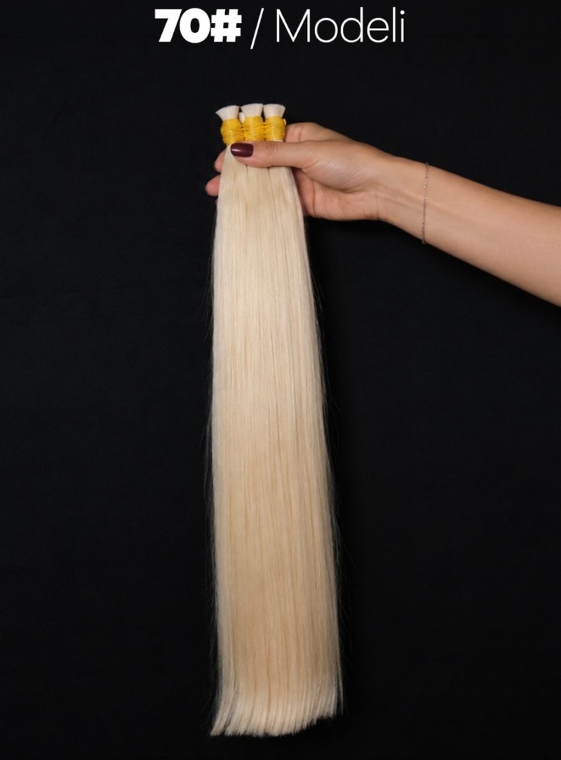 Ham Saç - 50 cm, #70