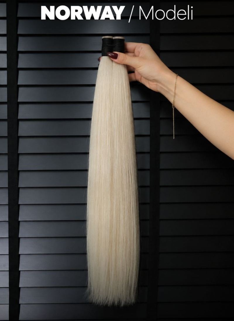 Ham Saç - 50 cm, #NORWAY