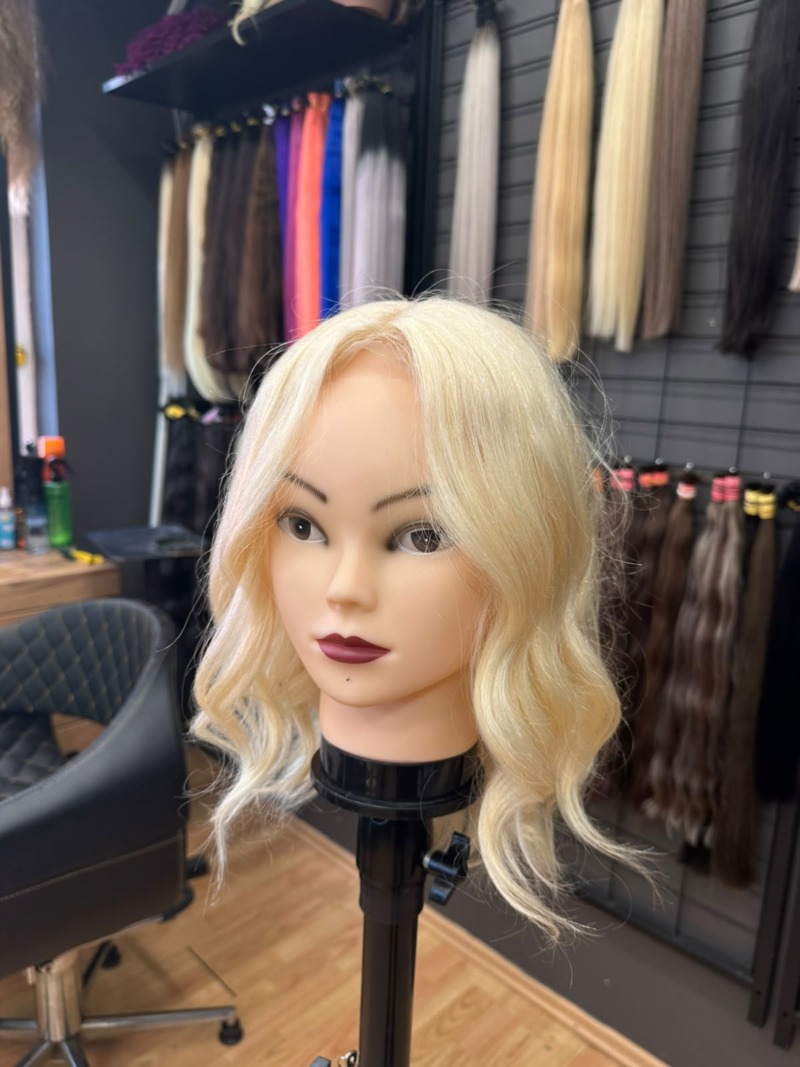 Dikişli Peruk - 55-60 cm · 200 g, #22 Light Blonde