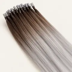 Ombre ton kaynak saç
