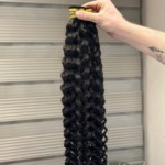 Human Hair Bundle in Natural Black Tones