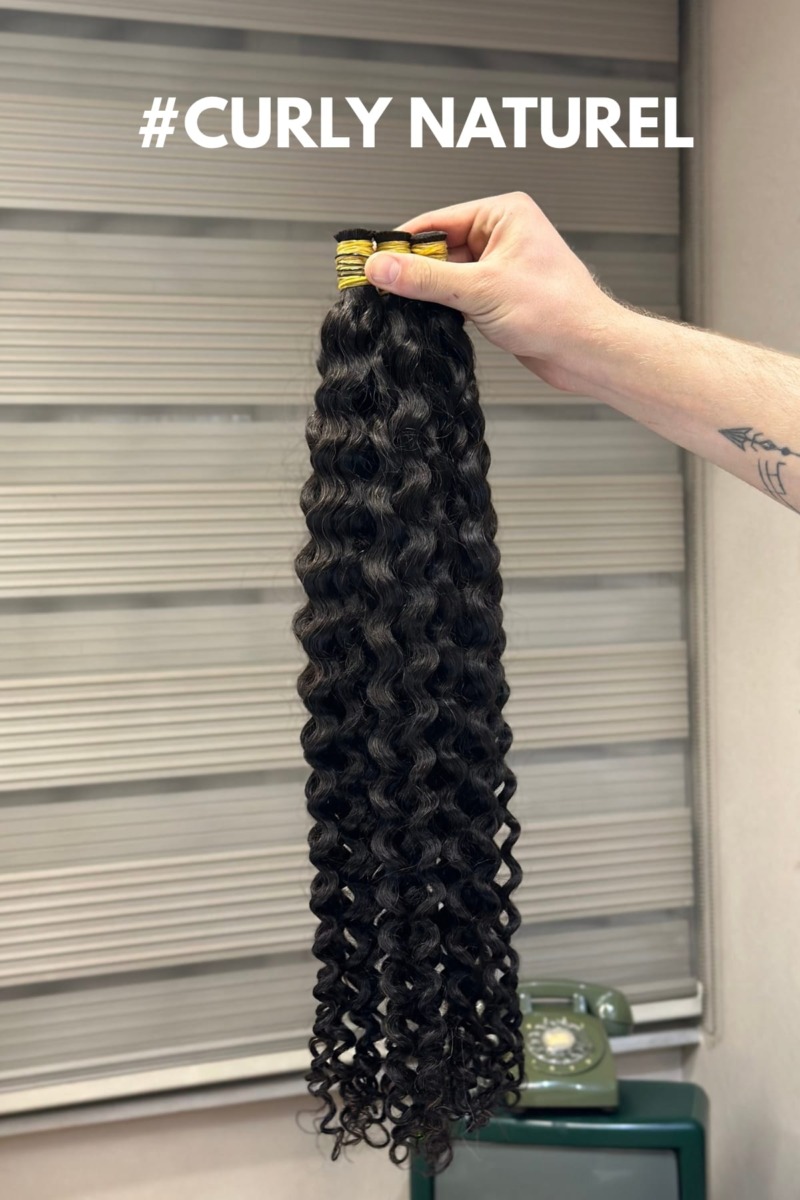 Human Hair Bundle in Natural Black Tones